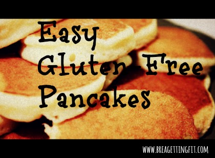 quick and easy homemade gluten-free pancakes