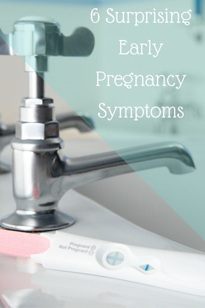 6 Surprising Early Pregnancy Symptoms