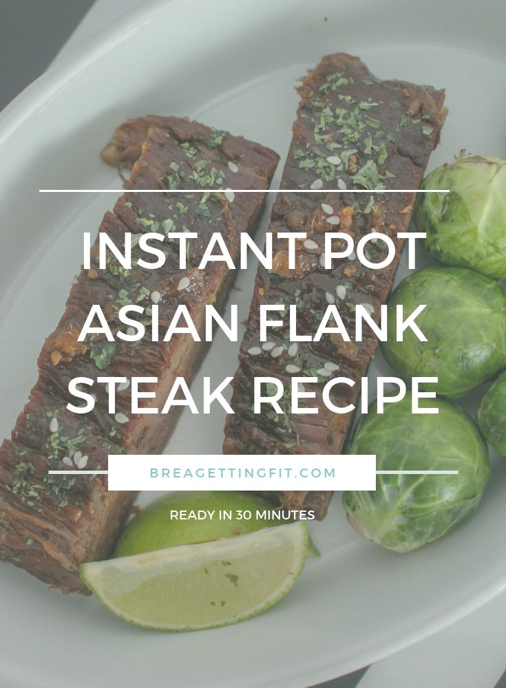 Instant Pot Asian Flank Steak Recipe