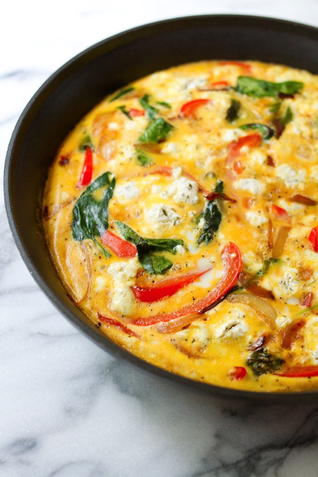 Caramelized-Onion-Red-Bell-Pepper-Frittata