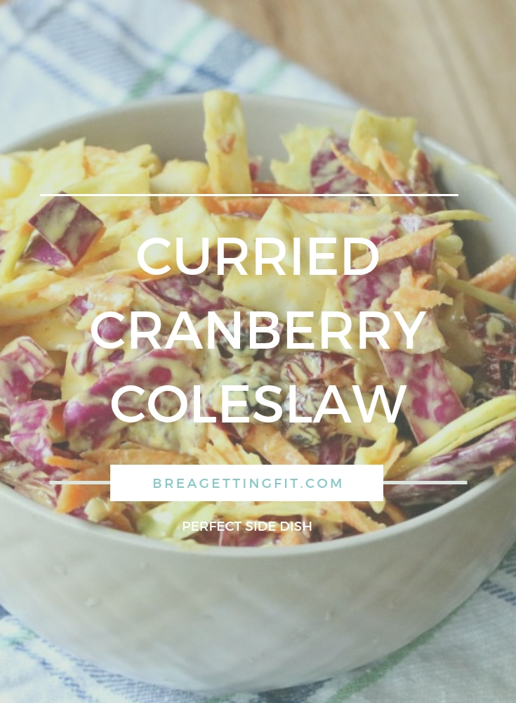 Curried Cranberry Coleslaw