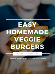 Homemade Veggie Burgers