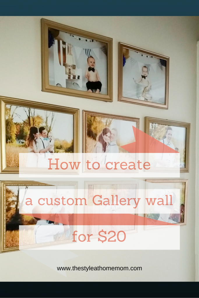 So you want to create a gallery wall...but it's a lot of work. Find out how to do it quickly and cheaply (and have it look professional!