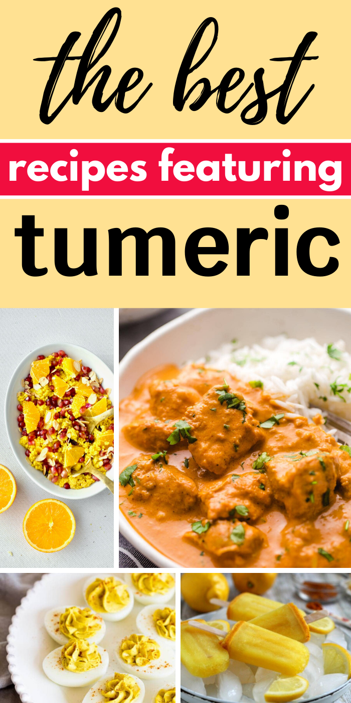 These Delicious Recipes with Turmeric are calling your name. Enjoy some healthy food with TONS of flavor for all occasions. They are easy and tasty. #turmeric #recipes #delicious #easy #breagettingfit