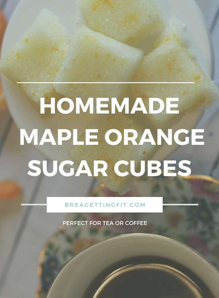 Homemade Maple Orange Sugar Cubes Image