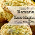 banana zucchini muffins