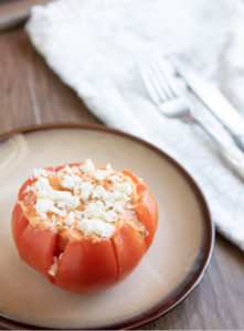 buffalo chicken stuffed tomatoes