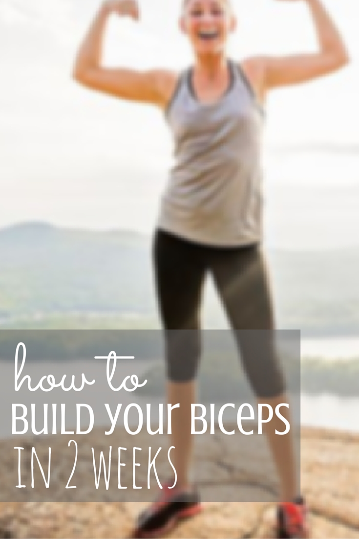 build your biceps in as little as 2 weeks!