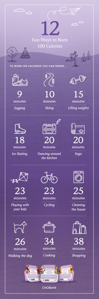 burn 100 calories