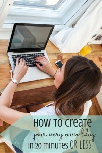 Have you always wanted to start your own blog but have no idea how? Get yourself up and writing in no time!