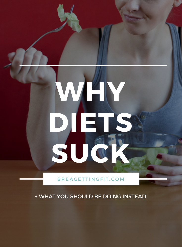 Diets suck. Trust me on this. If you want to lose weight and get healthy, then you don't need a diet. Diets fail. You need an overhaul.