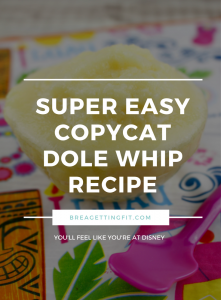 Copycat Single Serve Dole Whip Recipe