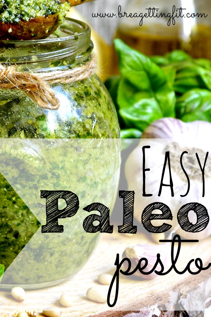 Super easy paleo pesto using fresh ingredients.