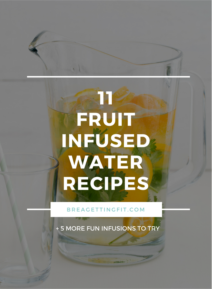 16 Ways to Drink More Water {Fruit Infused Water}