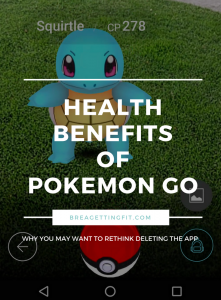 health benefits of pokemon go