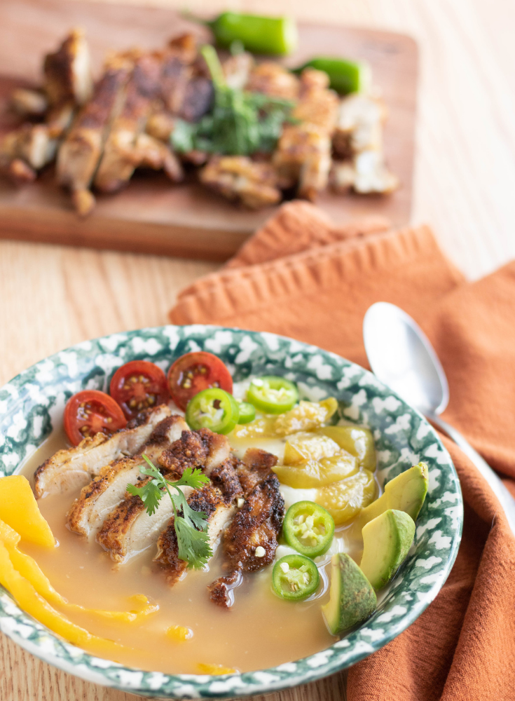 homemade Southwestern Chicken Soup