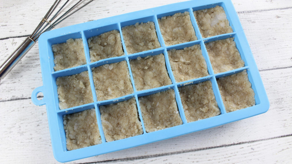 how to make sugar scrub cubes