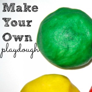make your own play dough