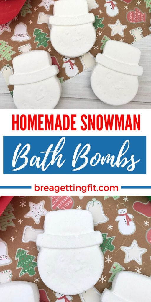 snowman bath bombs