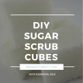 DIY Sugar Scrub Cube Recipe