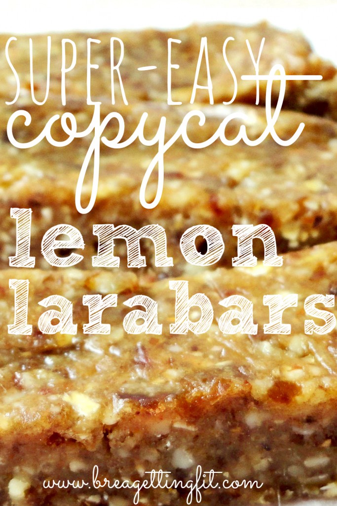 super easy copycat lemon larabar recipe