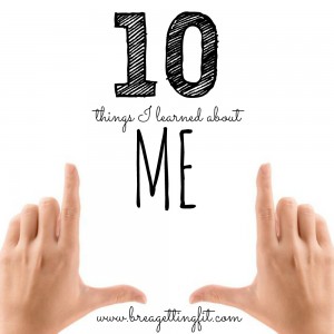 Do you ever take time to reflect? Find out the things i learned about myself when I slowed down.
